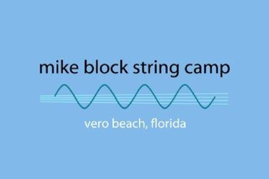 Mike Block String Camp logo, sponsor of Gifford Academy for Performing Arts