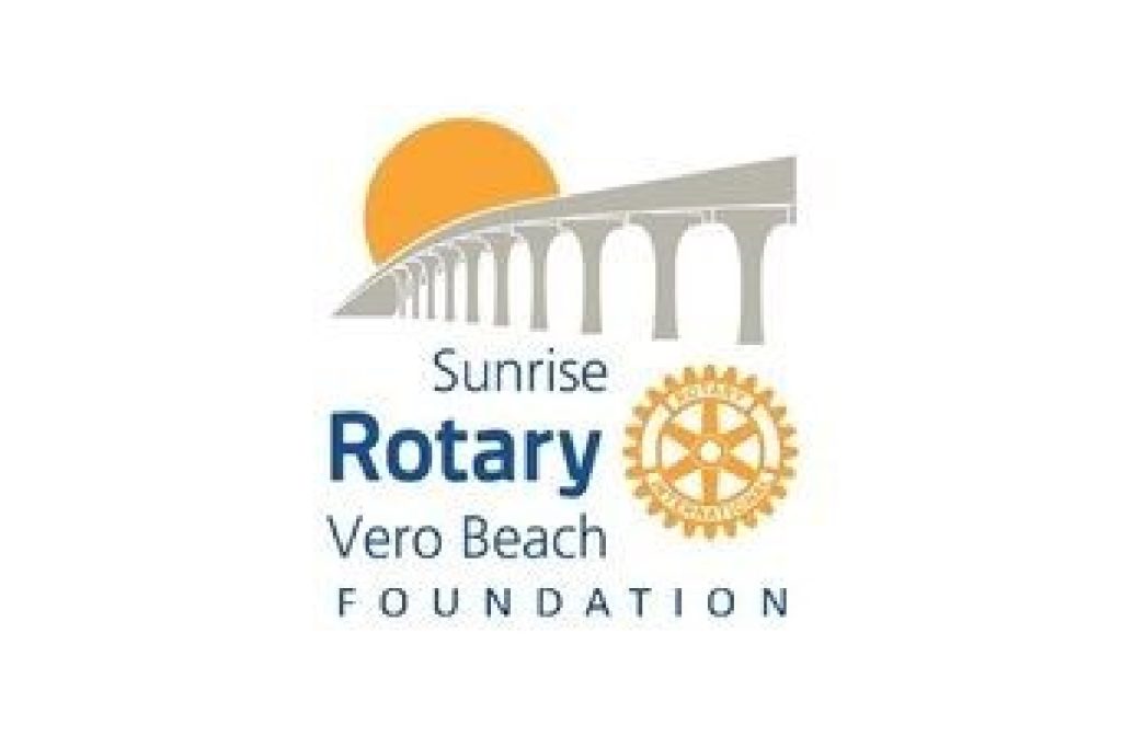 Sunrise Rotary Vero Beach Foundation logo, sponsor of Gifford Academy for Performing Arts