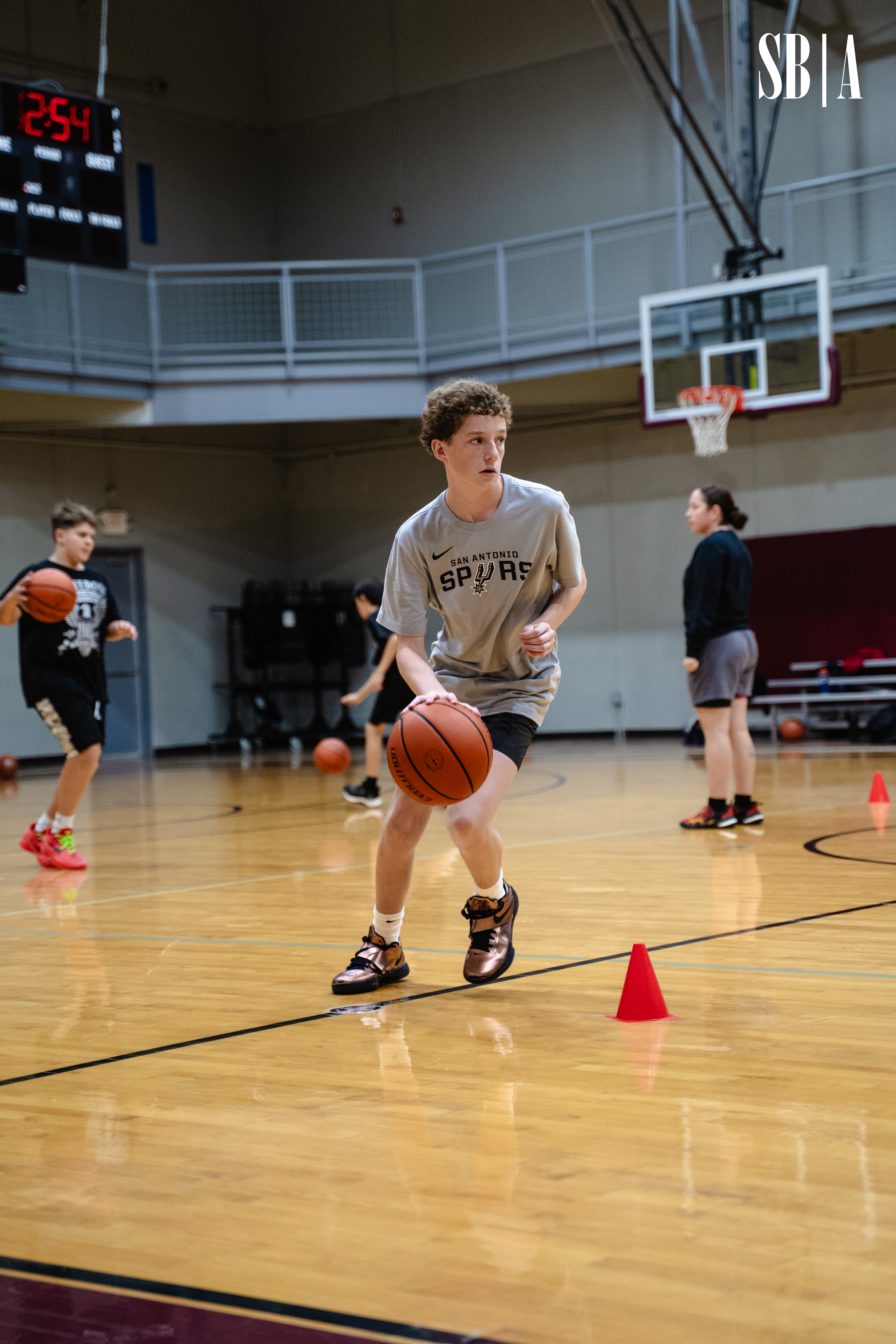 san antonio basketball training with Spartan Basketball