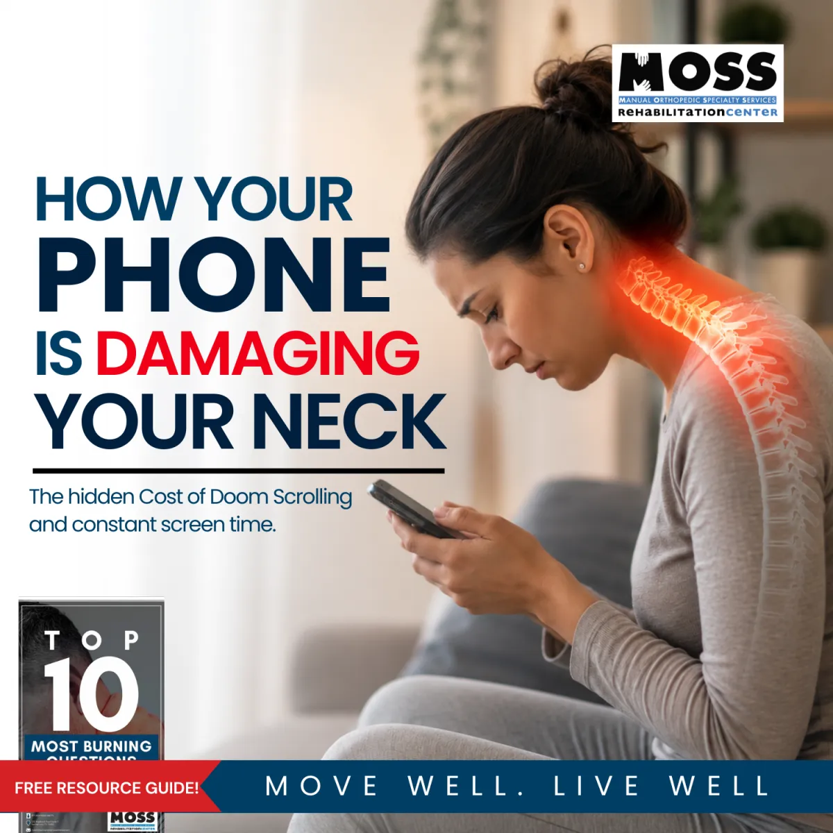 How Your Phone Is Damaging Your Neck 