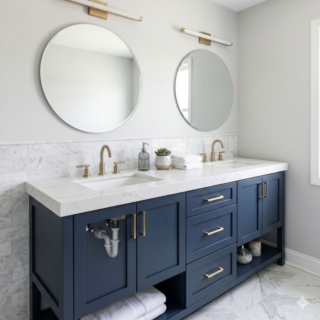 Local Bathroom Vanity Installation