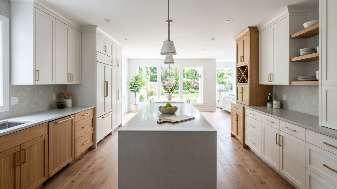 Custom Kitchen Cabinet Installation