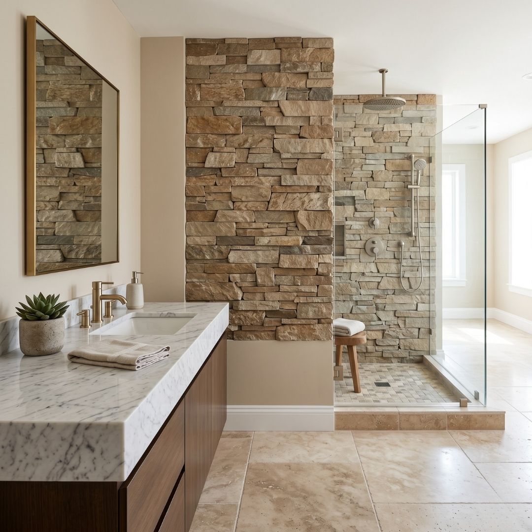 Local Natural Stone Installation