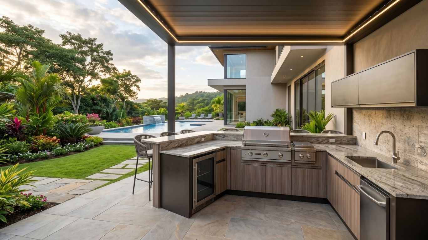 Outdoor Kitchen Installation