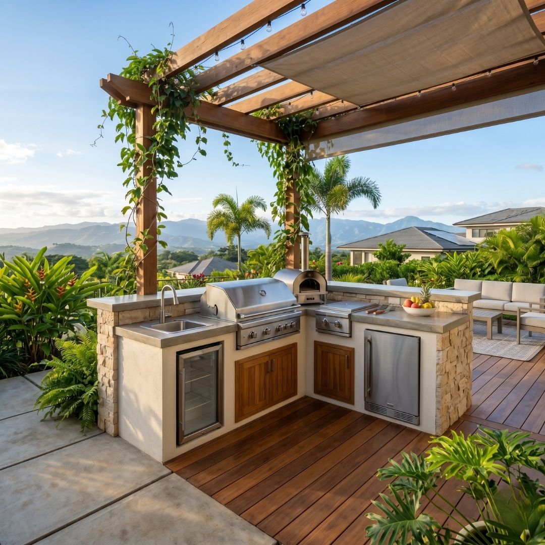 Outdoor Kitchen Installation
