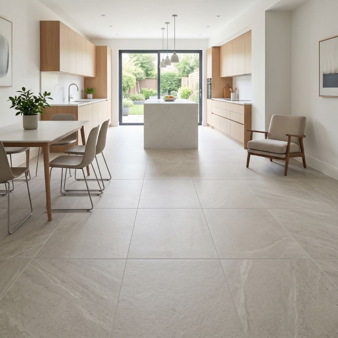 Tile Floor Installation