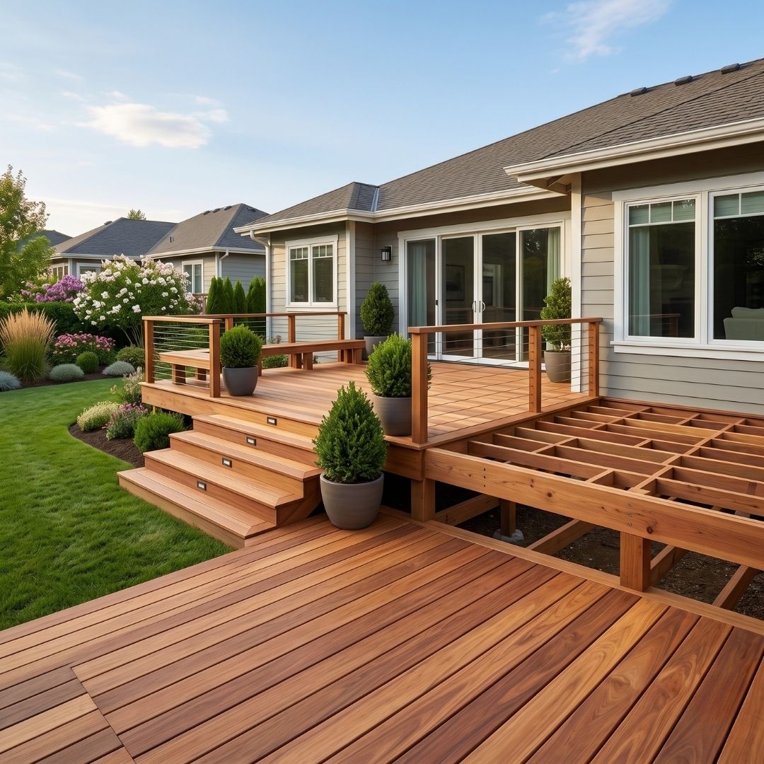 Wood Deck Construction