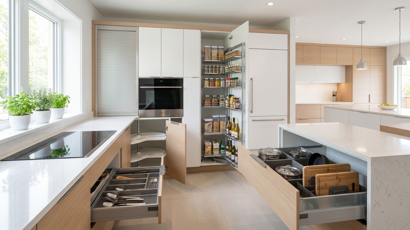 Adaptive Cabinetry Storage