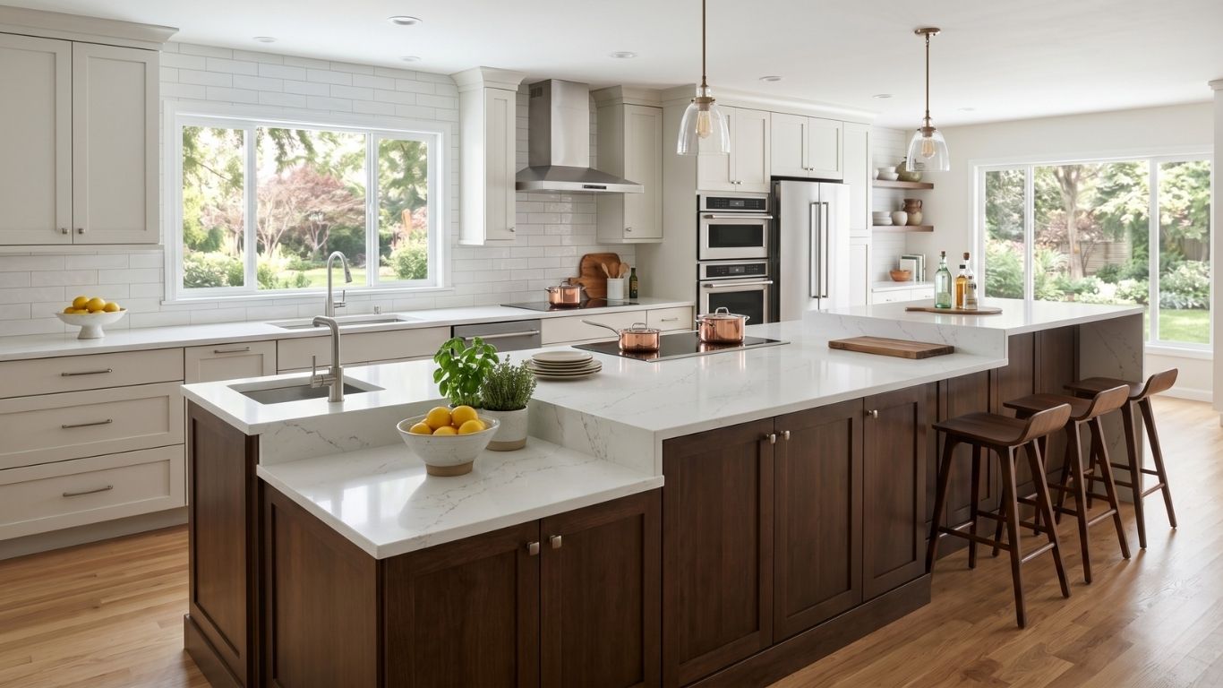 Multi-Height Countertops