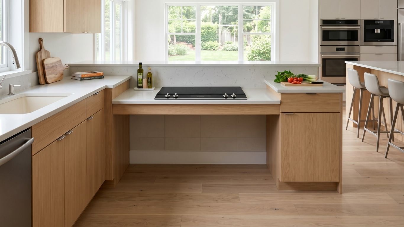 Roll-Under Workspace & Cooktops