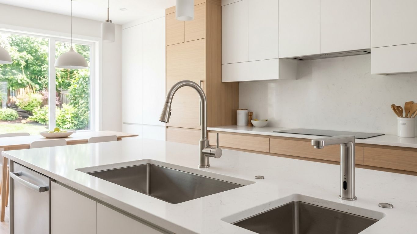 Single-Lever & Touchless Faucets