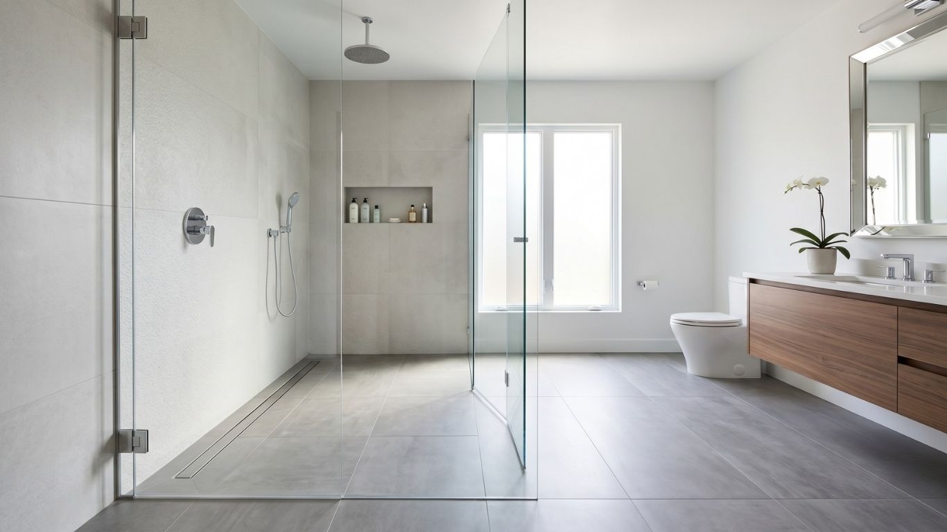 Zero-Threshold (Curbless) Showers