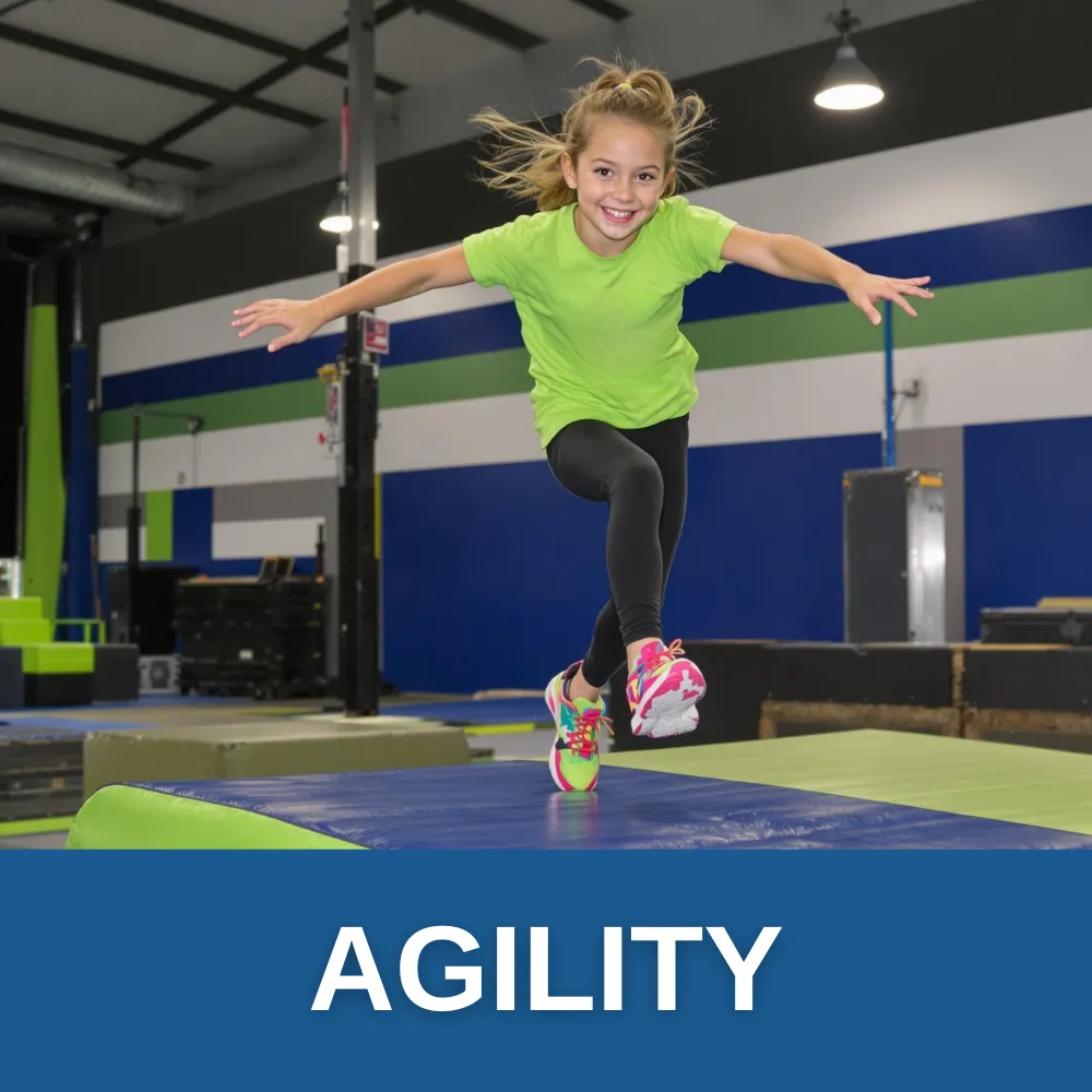 Develop agility and a strong core!