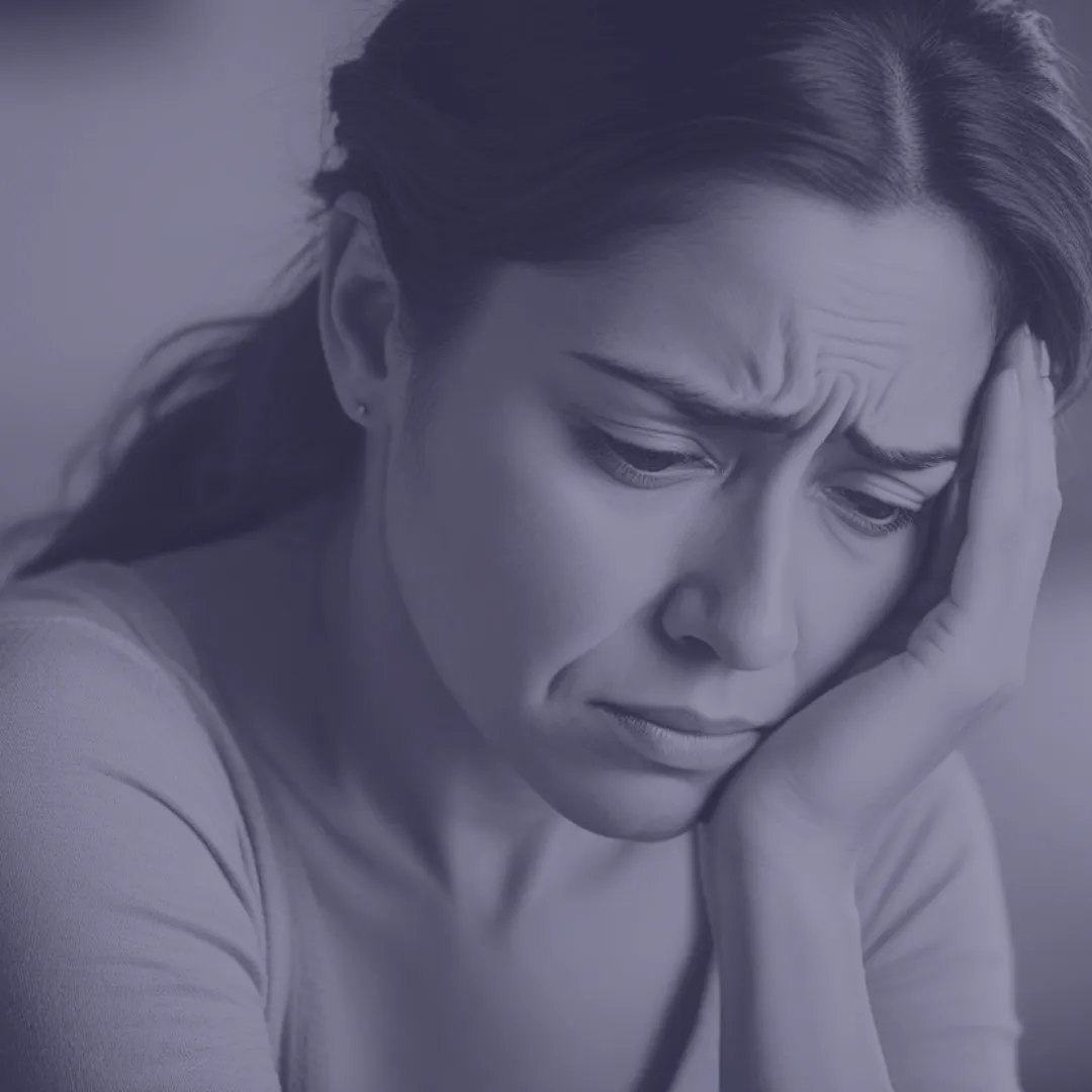 Latina tired, stressed, overwhelmed, and alone