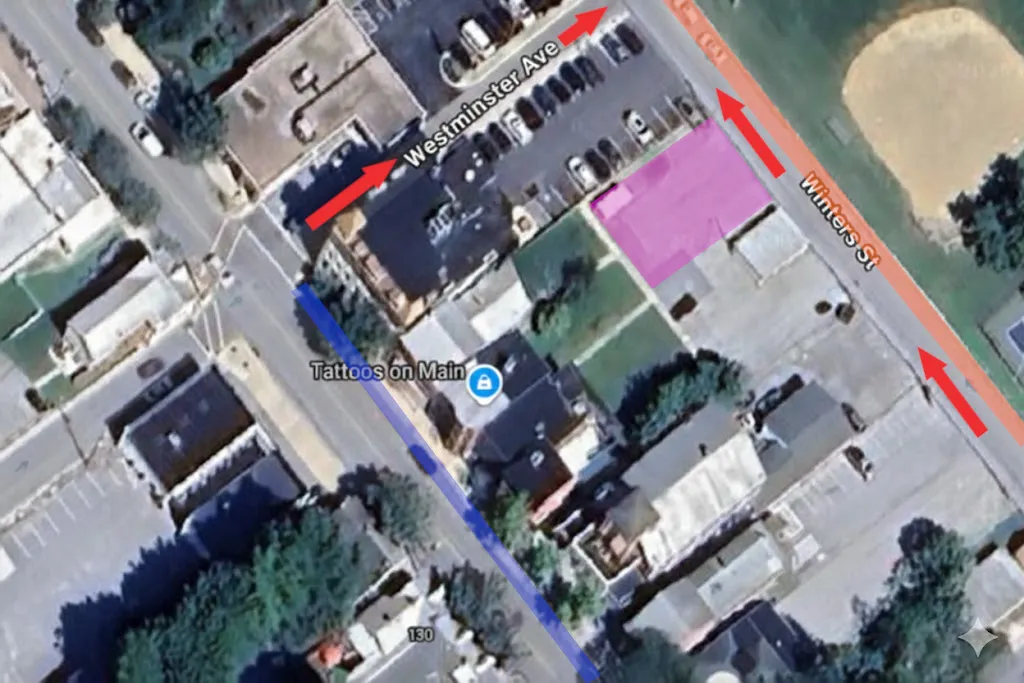 Tattoos on main Westminster md parking