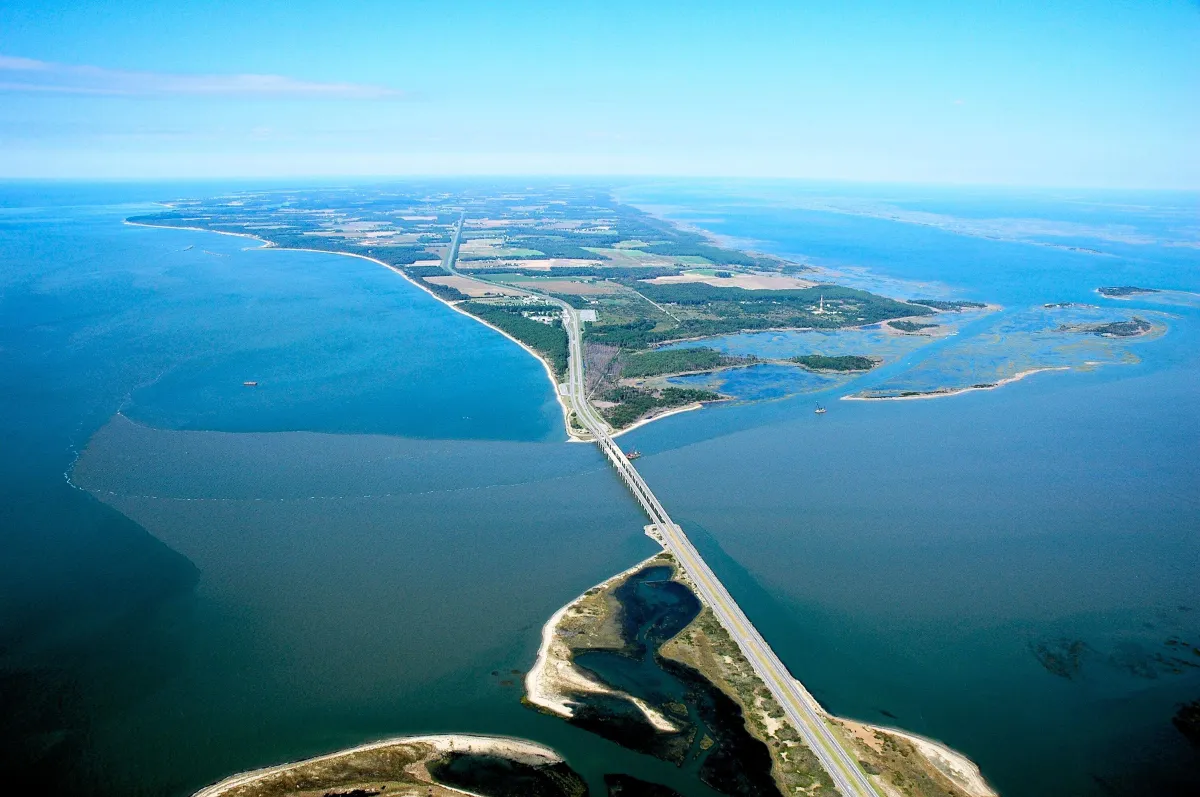 Eastern Shore Virginia from Kiptopeake, Cape Charles in Northampton, Sanford, Chincoteague in Accomack