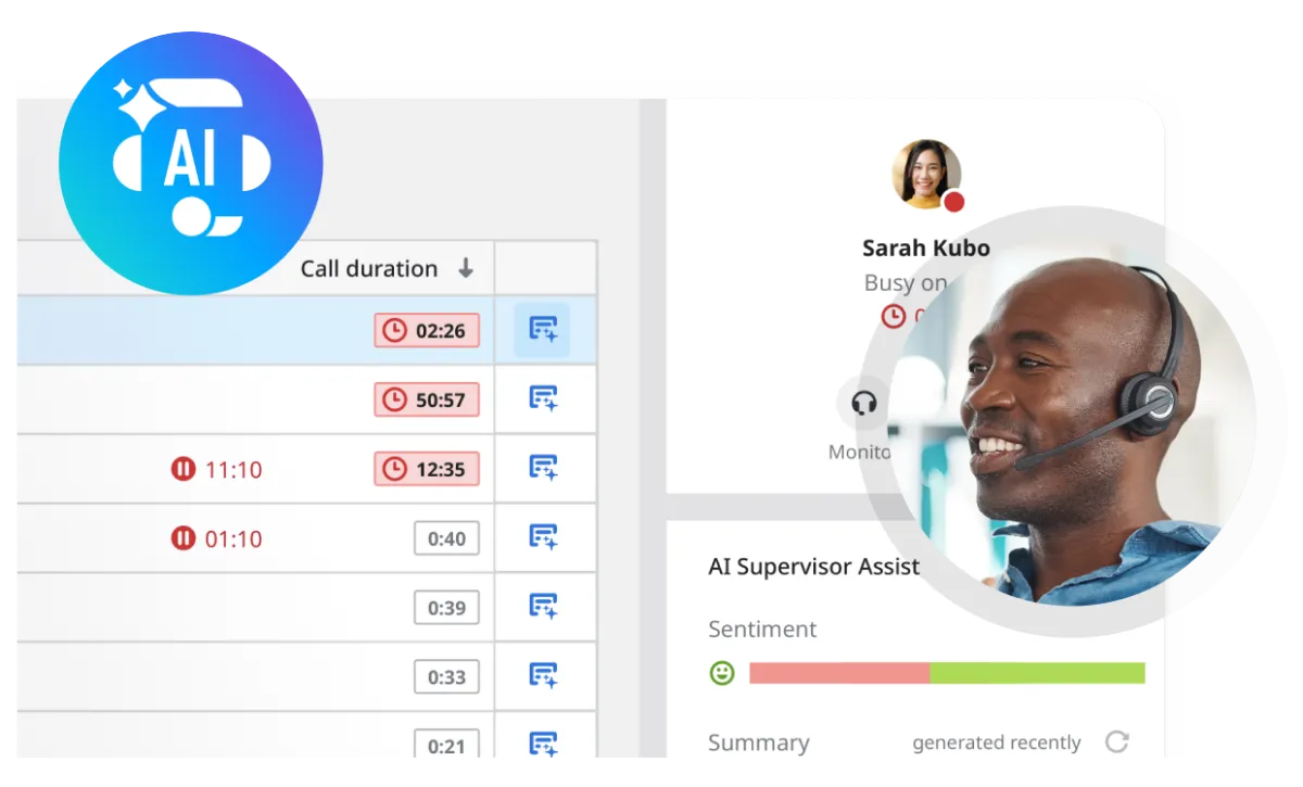 AI Supervisor Assist Contact Center