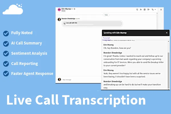 Live Call Transcription: AI Benefits for Business | TCI