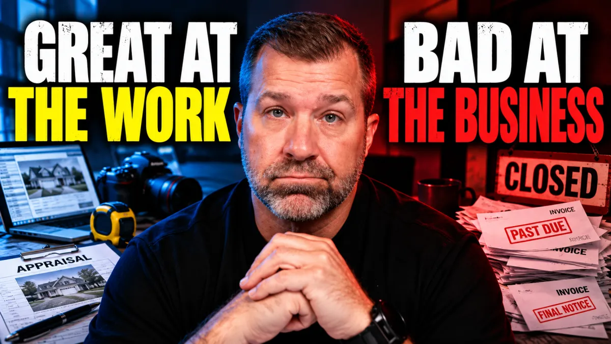 appraisers can be bad at business