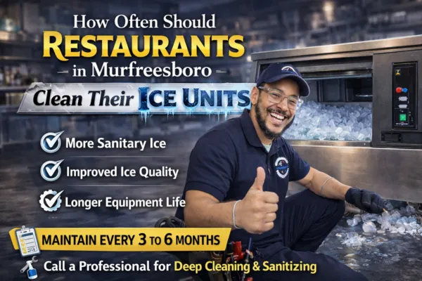 How Often Should Restaurants in Murfreesboro Clean Their Ice Units