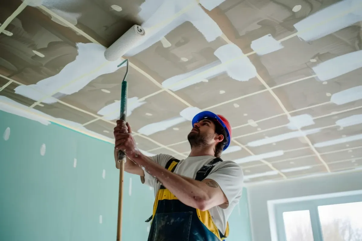 Painting & drywall services — Image of a freshly painted room — Arthurs Contracting Services LLC