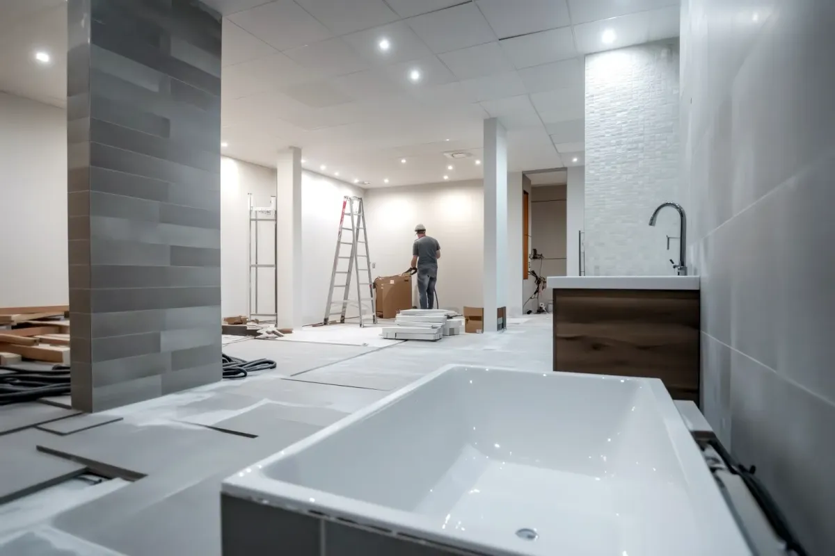 Bathroom Remodeling Deridder — Image of a newly remodeled bathroom — Arthurs Contracting Services LLC