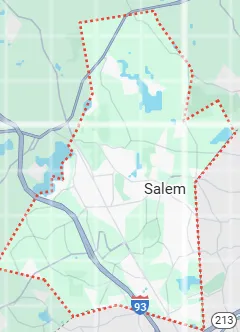 Salem NH Map