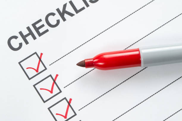 Loan modification eligibility checklist.