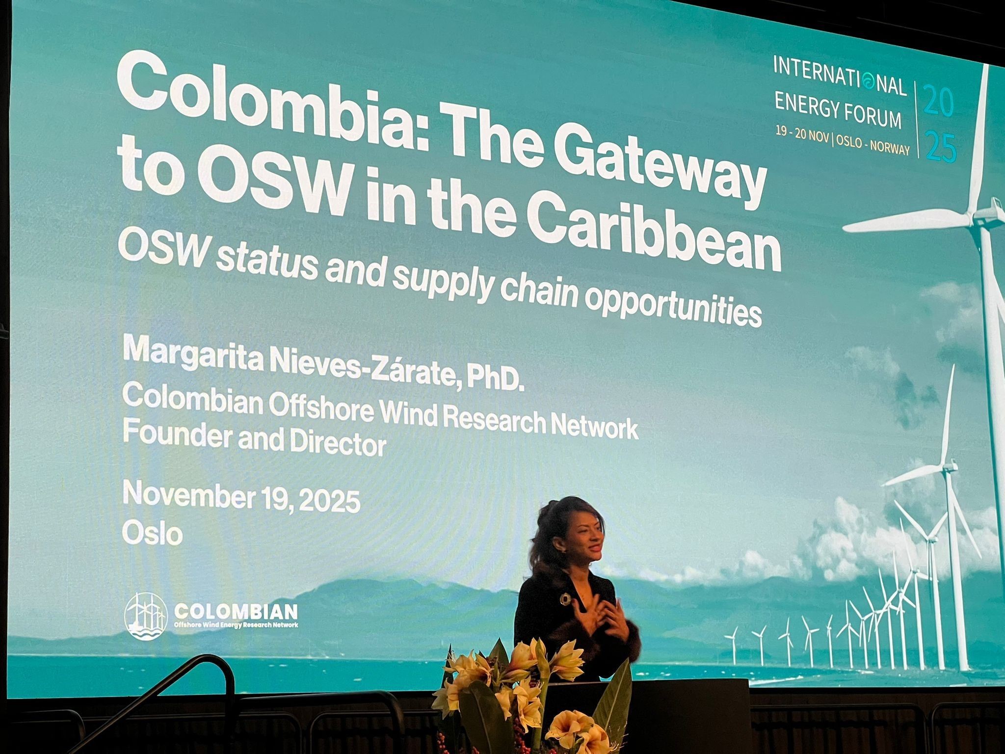 EEMa Colombia participó en el International Energy Forum 2025 organizado por NORWEP en Oslo
