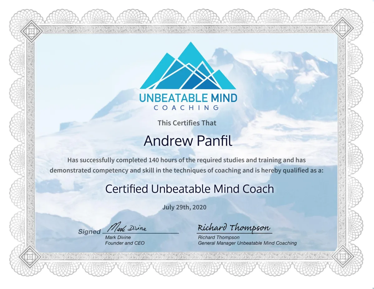 Unbeatable Mind Coach: First Online Cohort from Mark Divine's Unbeatable Mind
