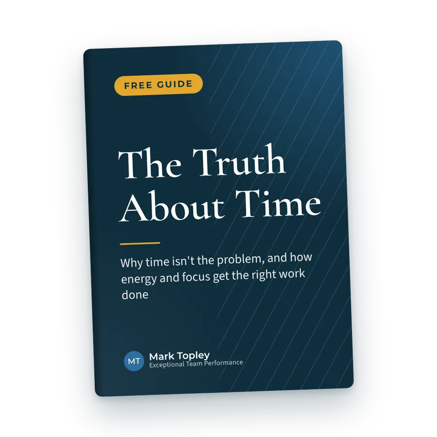 The Truth About Time, free guide by Mark Topley