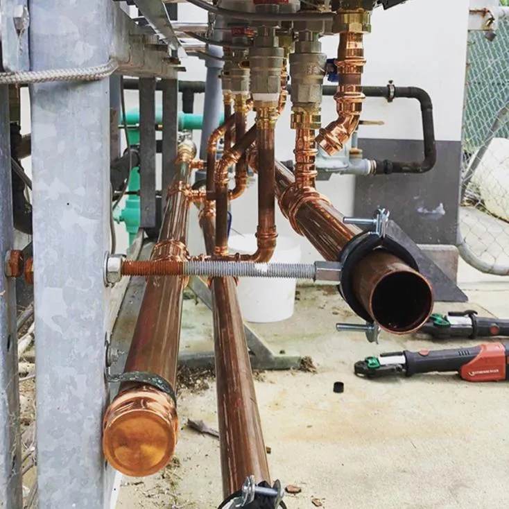 Urgent burst pipe repair job completed by Effect Plumbing in North Shore Auckland