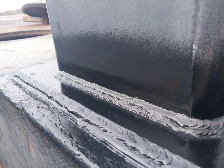 Precision aluminum weld bead close-up by certified welder in New Hampshire