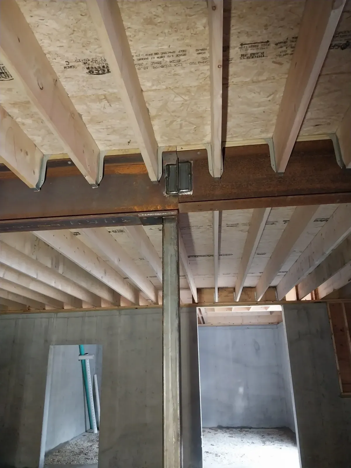 Precision on-site aluminum welding repair on internal metal structure