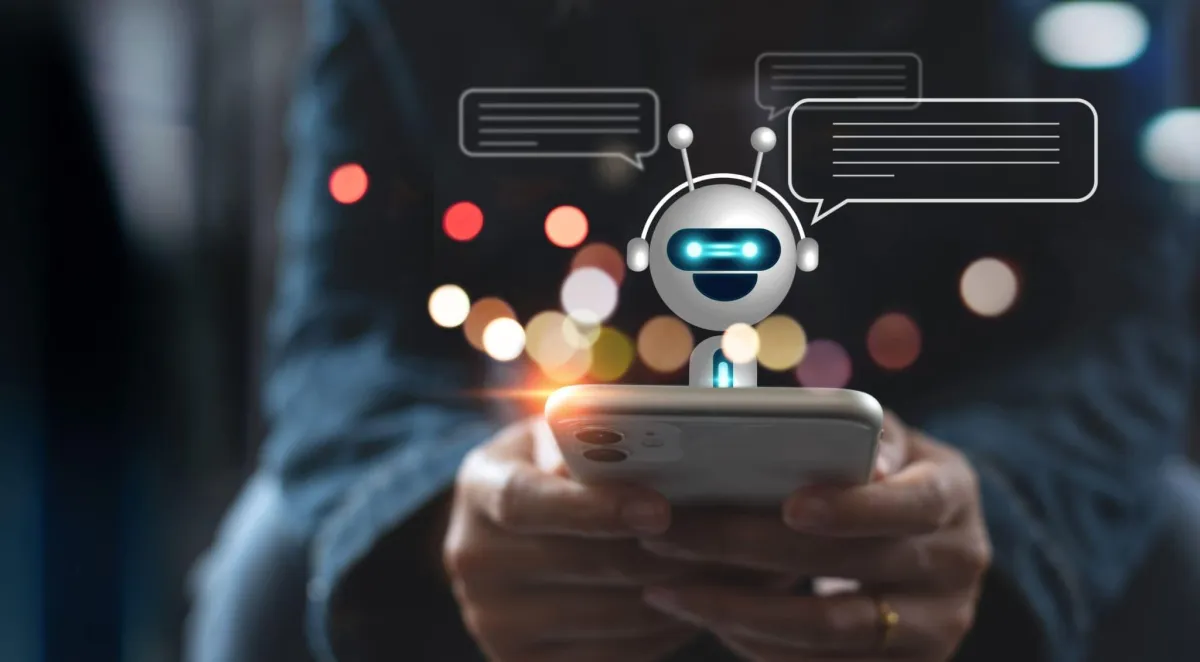 ai chat bot on phone