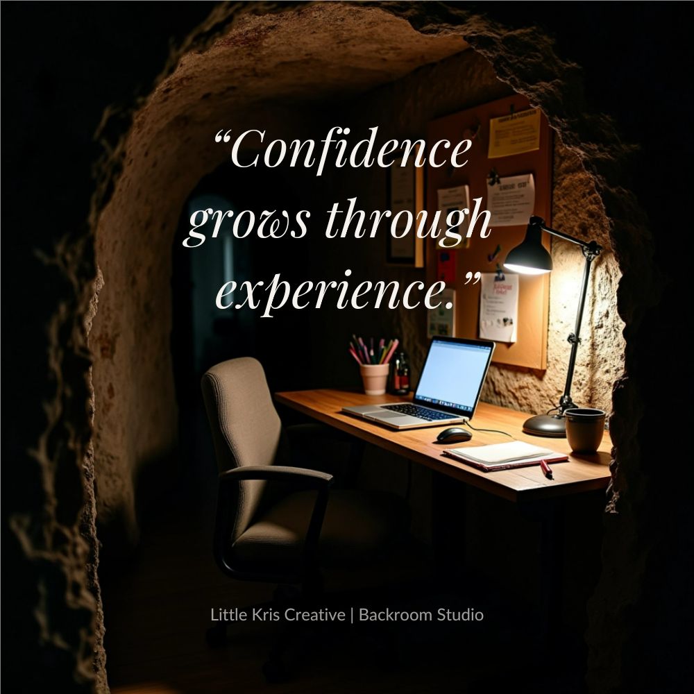 Building Confidence Through Consistent Decisions, Stage 1 Week 11 of the Business Growth Journey by LKC Backroom Studio.