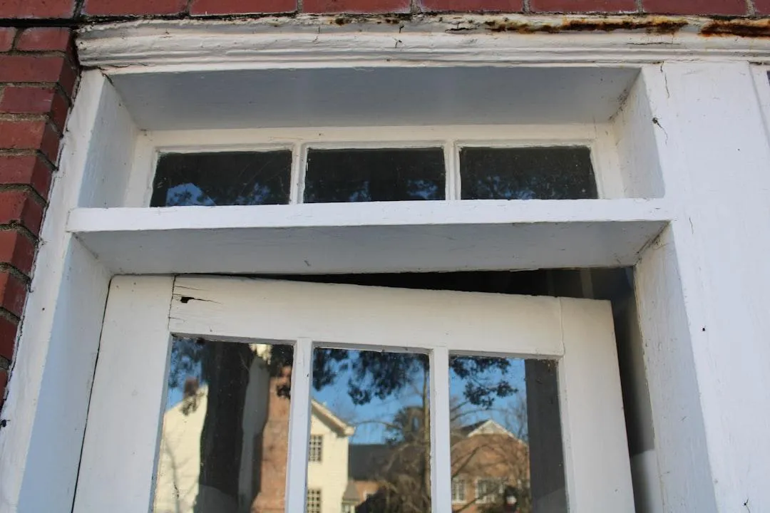 window frame repair damaged wood window close-up