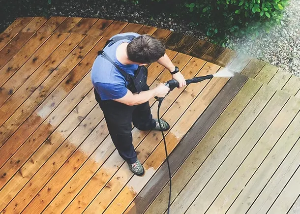 pressure washing