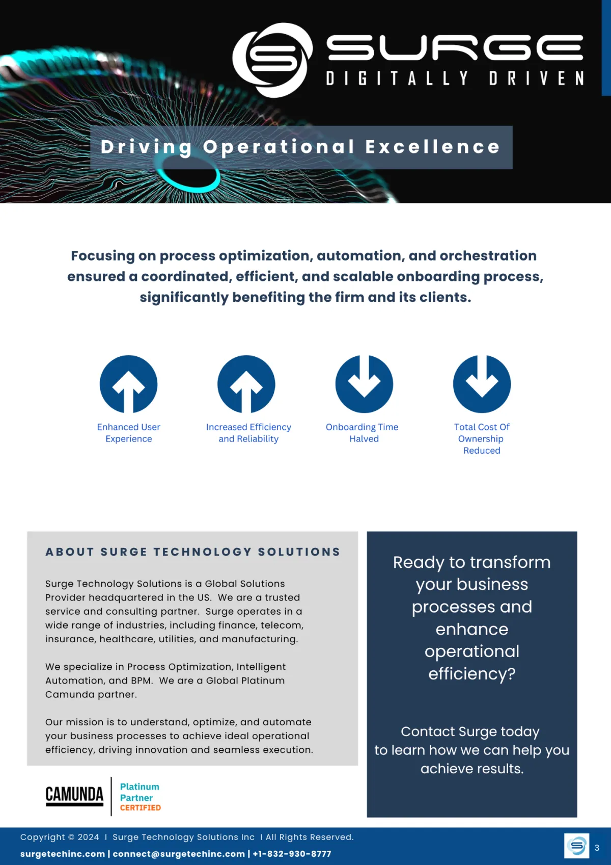 Case Study for US Based BPM Consultancy