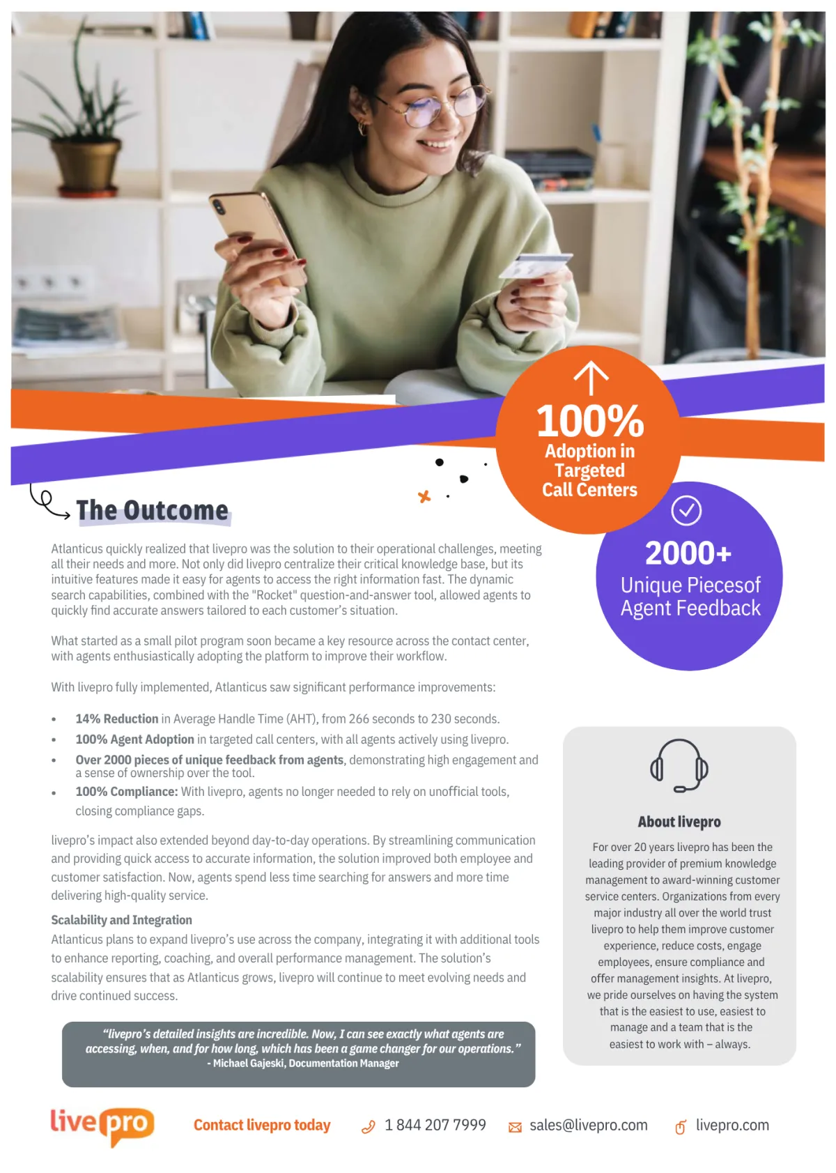 Case Study for a Leading Knowledge Management Company