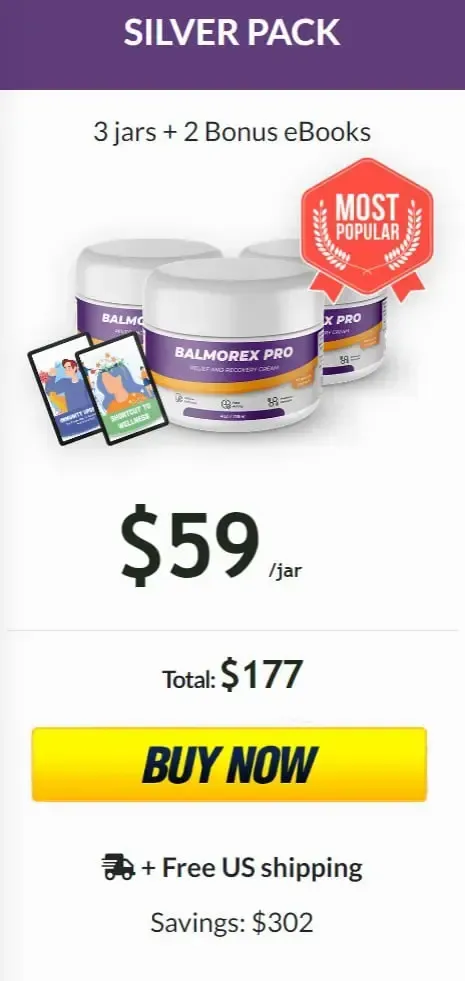 Balmorex Pro order page 3