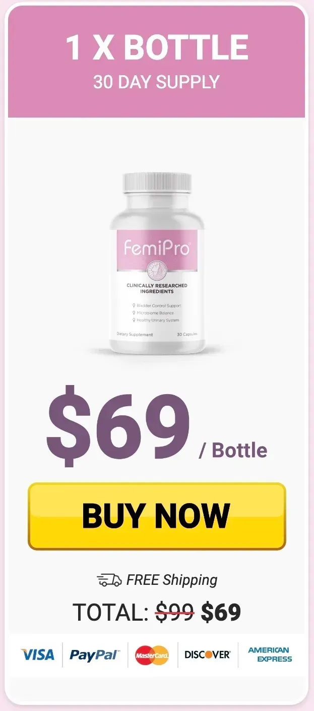 FemiPro order page 1