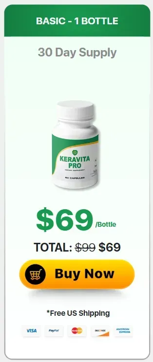 Keravita Pro order page 1