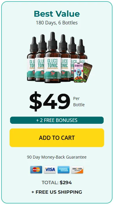 GlucoTonic best sale
