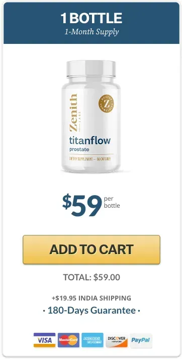 TitanFlow Prostate health formula