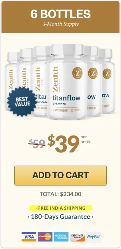 TitanFlow Urethra strengthening supplement