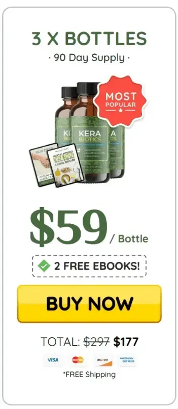 KeraBiotics $59 per bottle