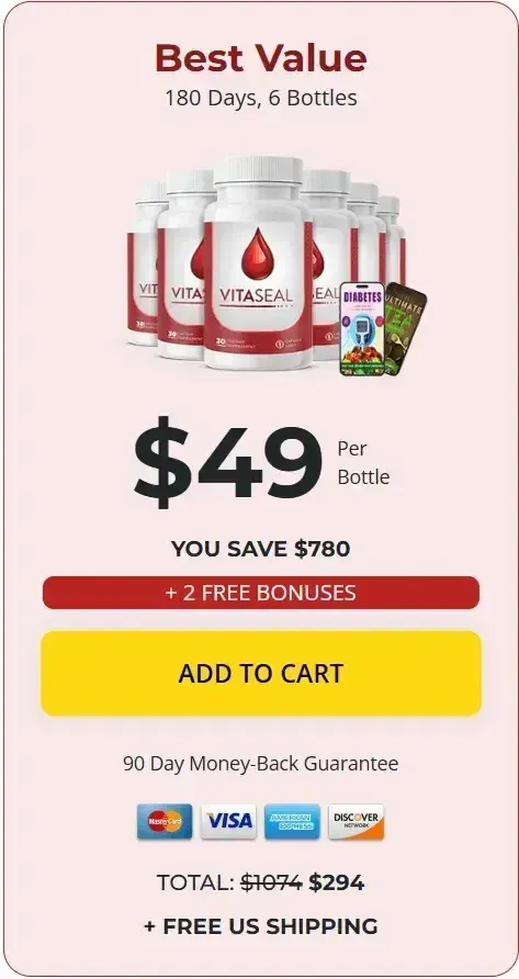 VitaSeal 6 bottles