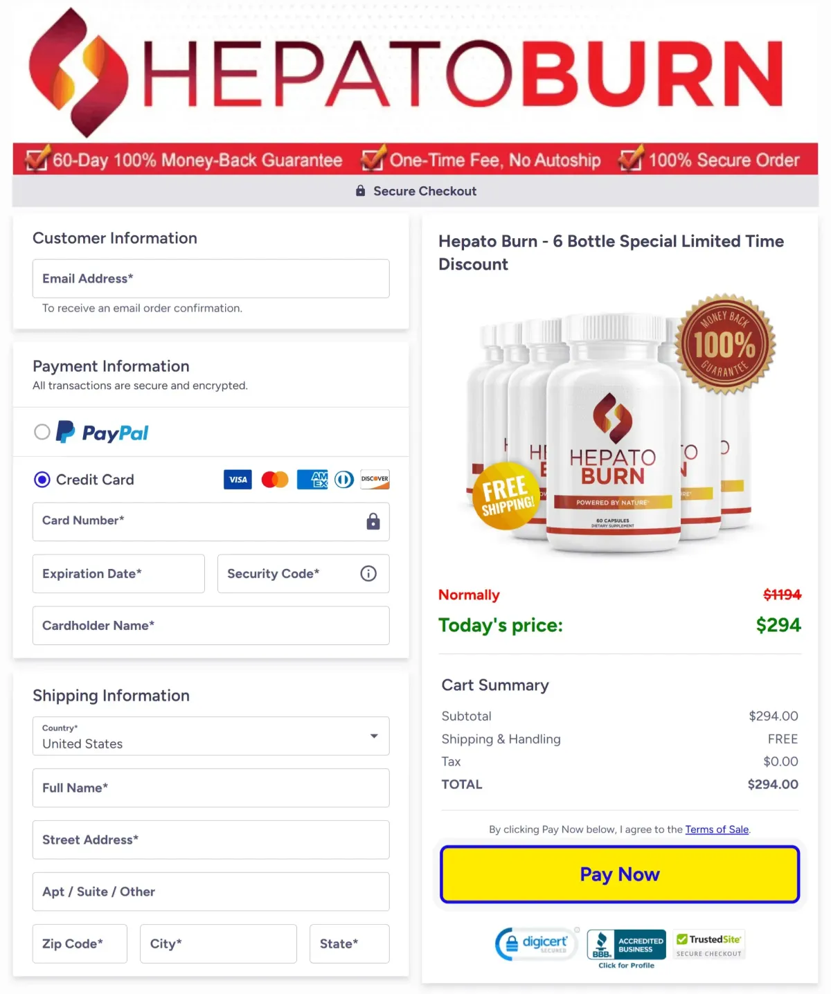 Buy HepatoBurn
