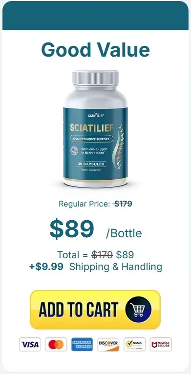 Sciatilief $69/bottle